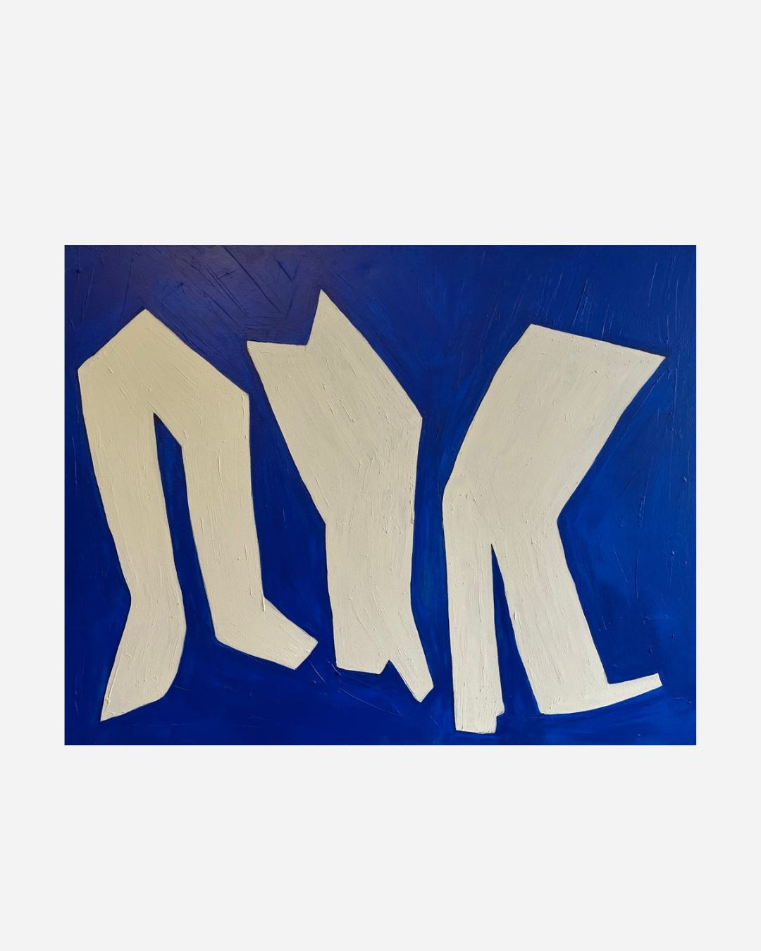 Abstract Intimacy: "Legs in Blue"