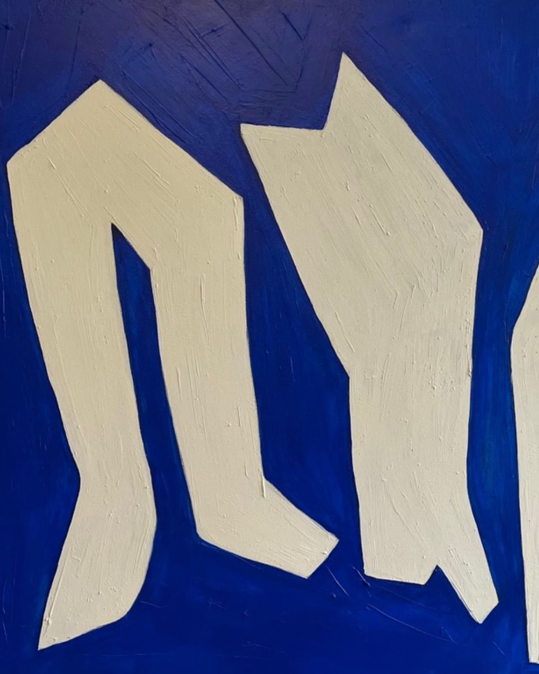 Abstract Intimacy: "Legs in Blue"