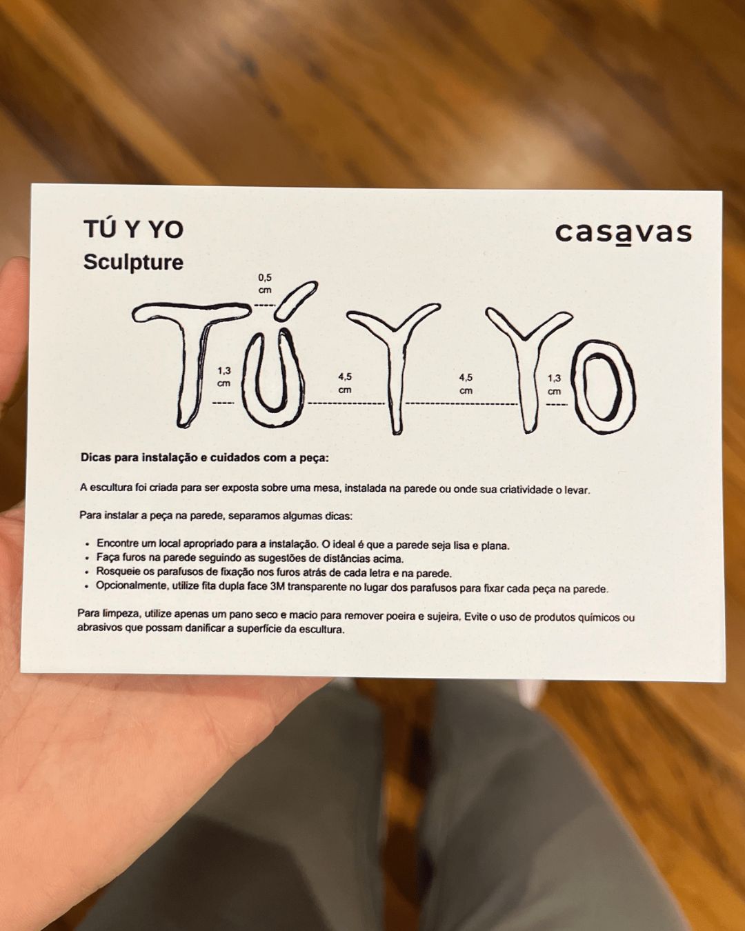 Tú y yo – Escultura em alumínio