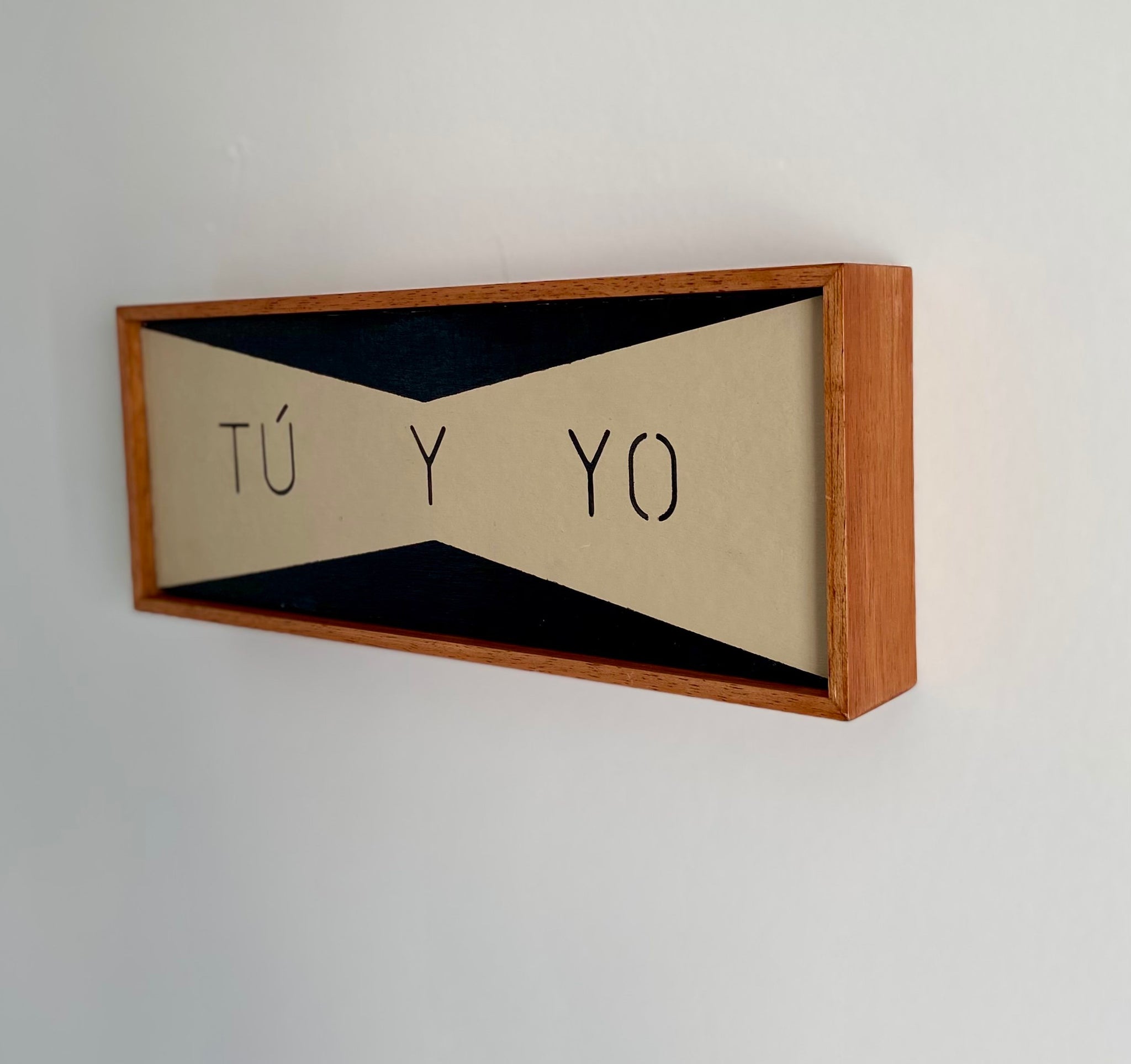 Tú y yo, quadro-objeto
