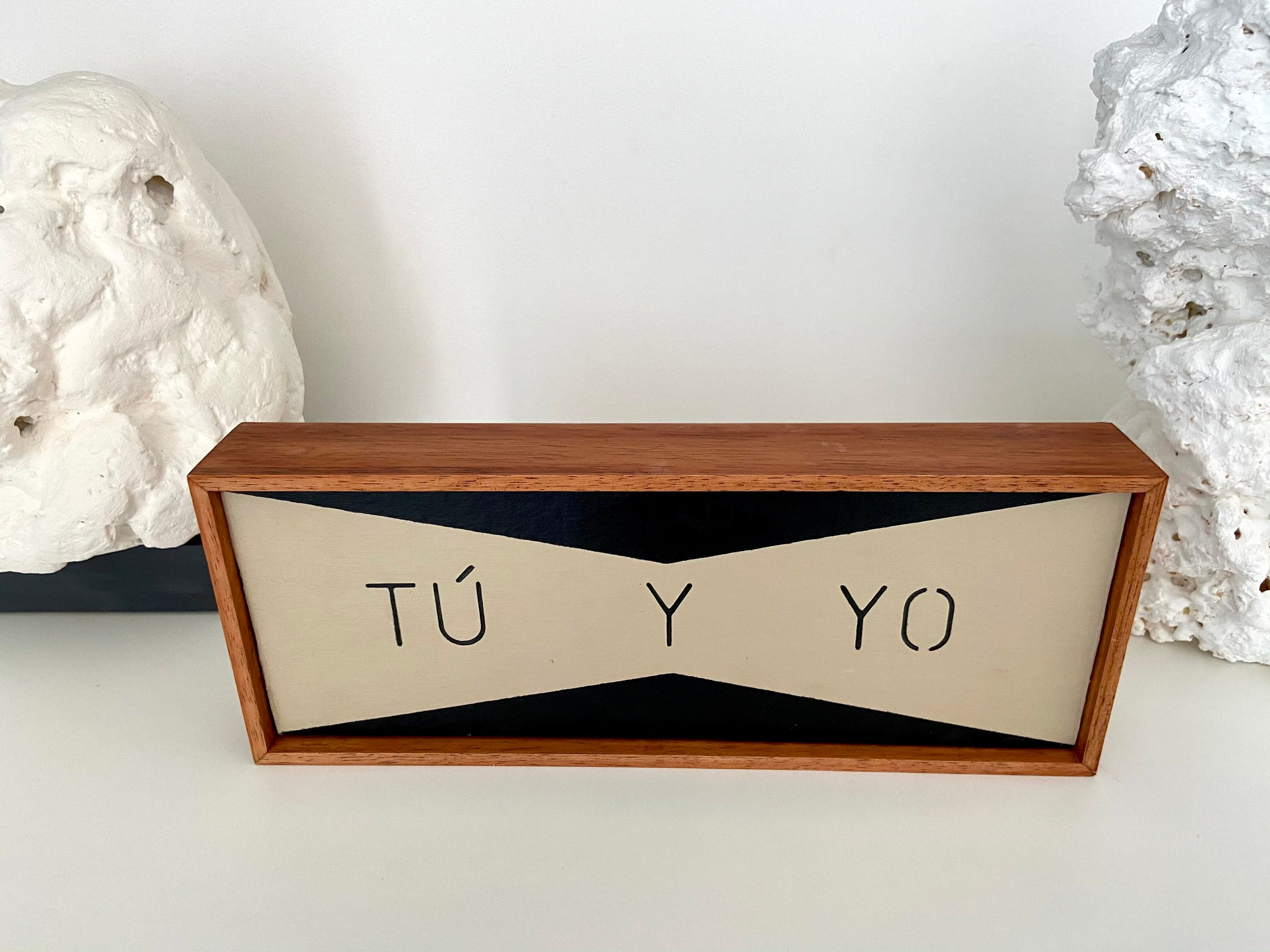 Tú y yo, quadro-objeto